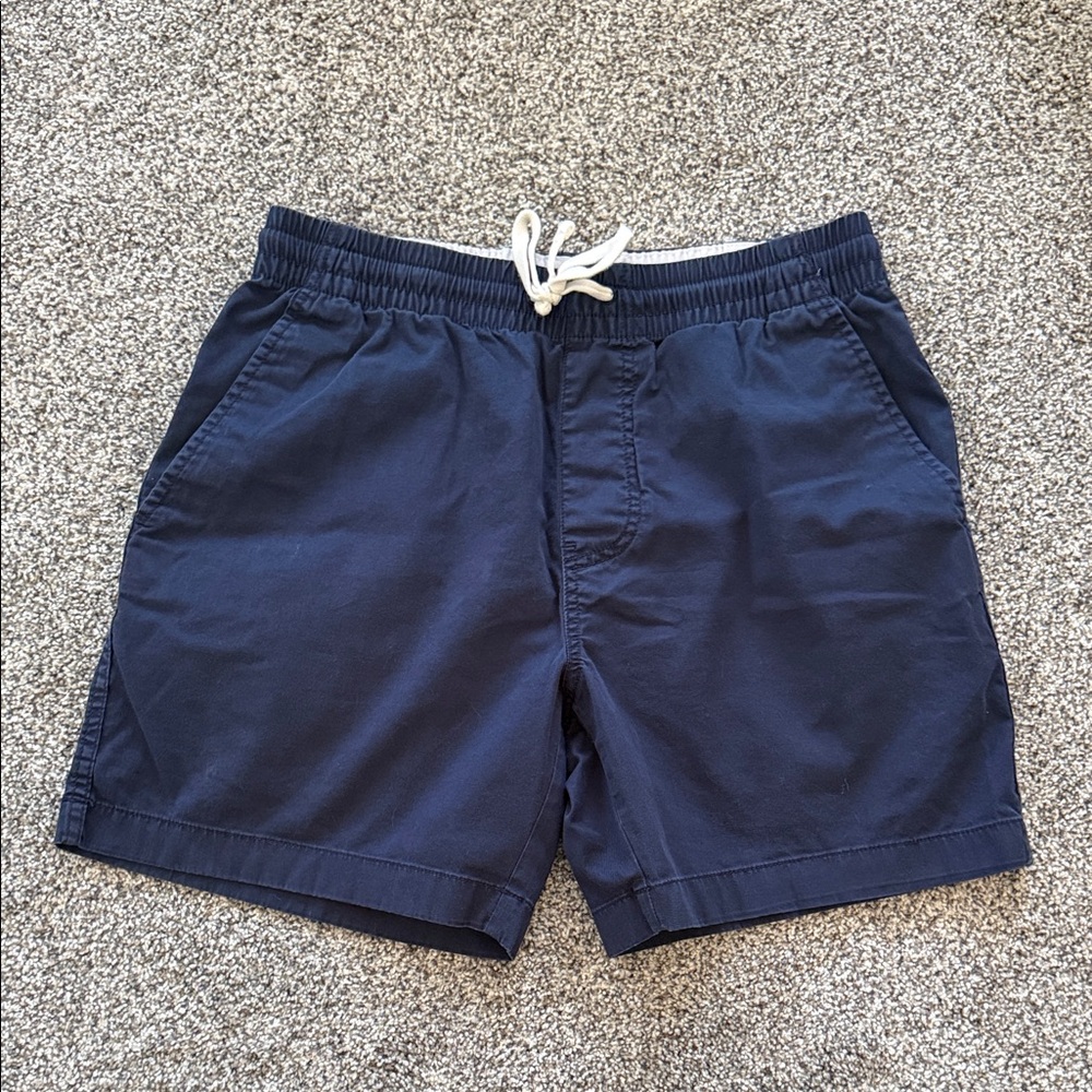 J. Crew Men’s Navy Blue Drawstring Shorts
